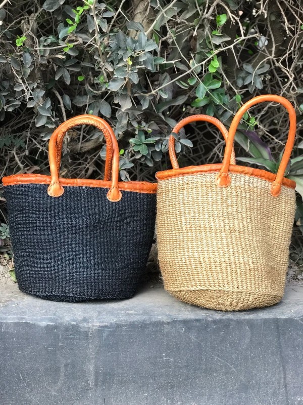 Handwoven Sisal Market Basket