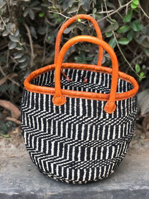 Handwoven Sisal Market Basket